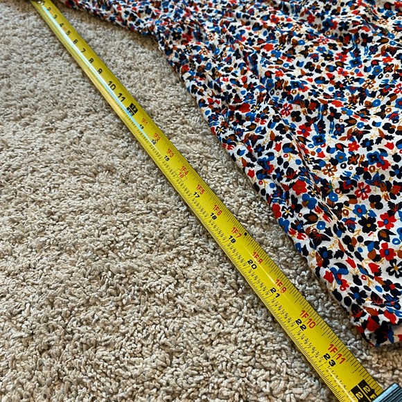 Tory Burch Wildflower Off the Shoulder Floral Print Playsuit Size Medium EUC - Picture 11 of 12